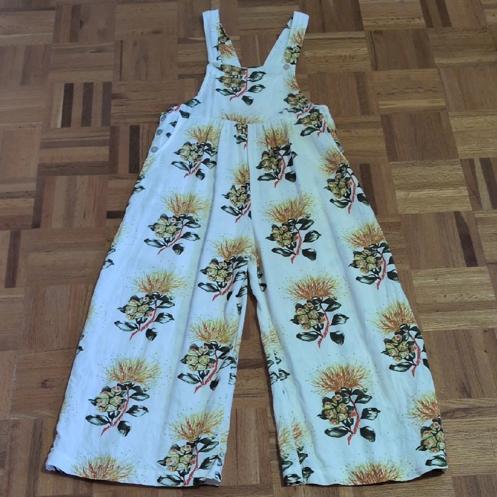 Floral Print Jumpsuit